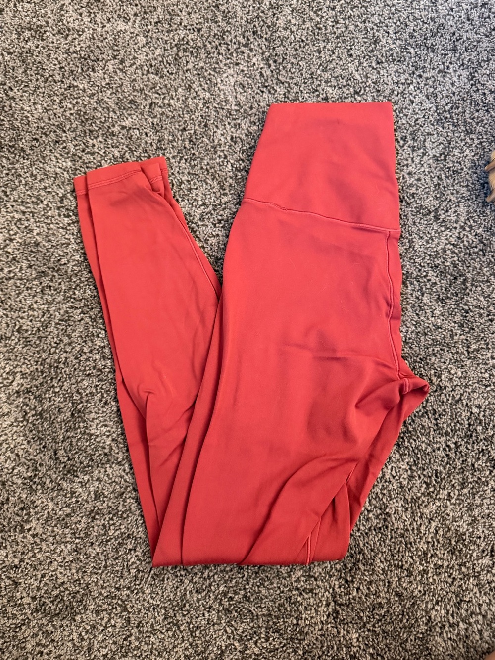 aerie High-Waist Leggings in Coral Red
